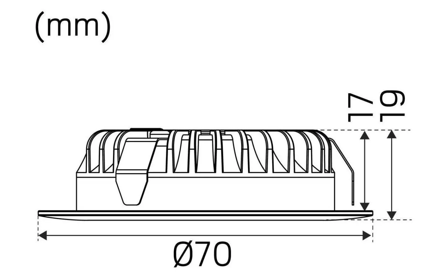 12V Led Spotlights|Minispotlights & Ledpuckar<Hidealite 1202 12V Möbelspotlight 3000K 4,7W Borstad Stål IP44