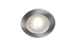 Hidealite 1202 12V Möbelspotlight 2700K 4,7W Borstad Stål IP44* 12V Led Spotlights|Minispotlights & Ledpuckar