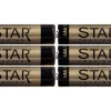 Batterier<Star Trading AAA-Batterier 6-Pack 1,5V Power Alkaline Longlife