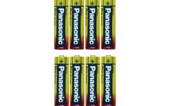 Batterier, Entresignaler|Batterier<Malmbergs AA-batterier Pro Power, LR6 1,5V, 8-pack