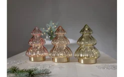 Star Trading Abete Batteridriven Bordsdekoration 18cm Grön* Batteri Julpynt Inomhus