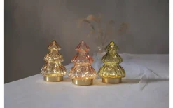 Star Trading Abete Batteridriven Bordsdekoration 18cm Grön* Batteri Julpynt Inomhus