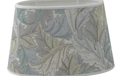 Hallbergs Acanthus Oval Lampskärm 20cm Slate William Morris* Ovala Lampskärmar