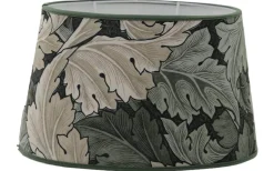 Hallbergs Acanthus Velvet Oval Lampskärm 20cm Nettle William Morris* Ovala Lampskärmar