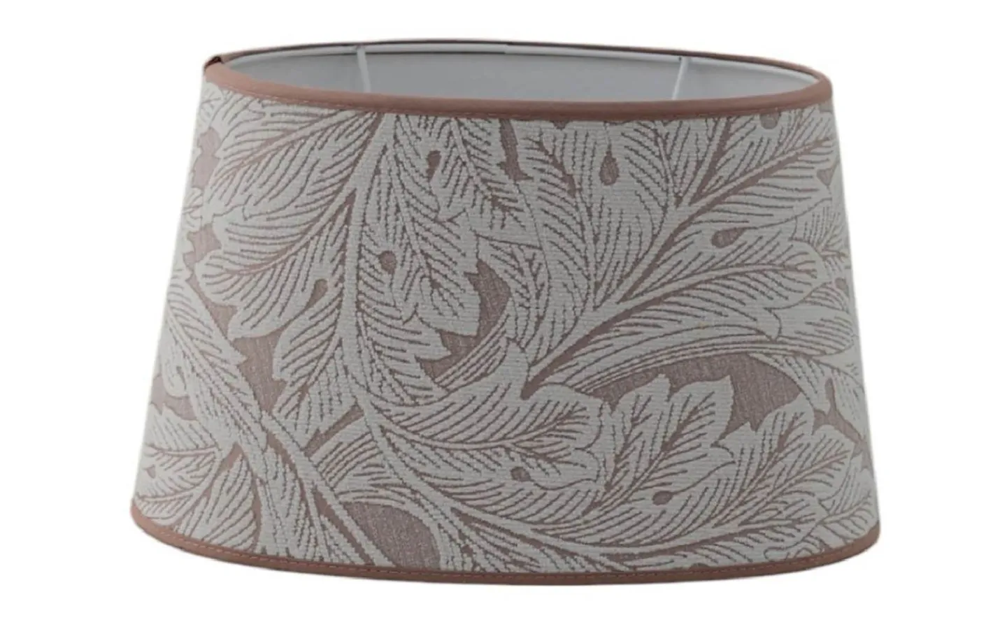 Hallbergs Acanthus Weave Oval Lampskärm 30cm Blush William Morris* Ovala Lampskärmar