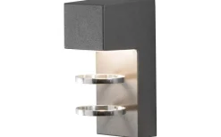 Konstsmide Acerra Vägglampa LED Mörkgrå IP54* Vägglampor Utomhus
