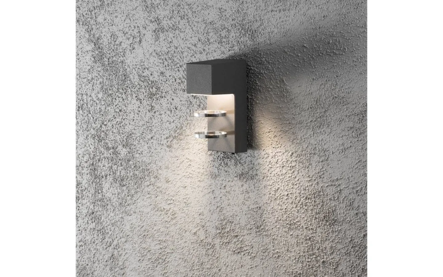 Konstsmide Acerra Vägglampa LED Mörkgrå IP54* Vägglampor Utomhus