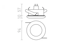 Spotlights Med Utbytbar Ljuskälla<Rendl Acua Infälld Spotlight Vit 12V GU5,3 IP44