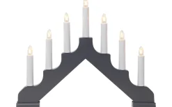 Adventsljusstakar 0-30 Cm<Star Trading Ada Adventsljusstake Grå 30cm