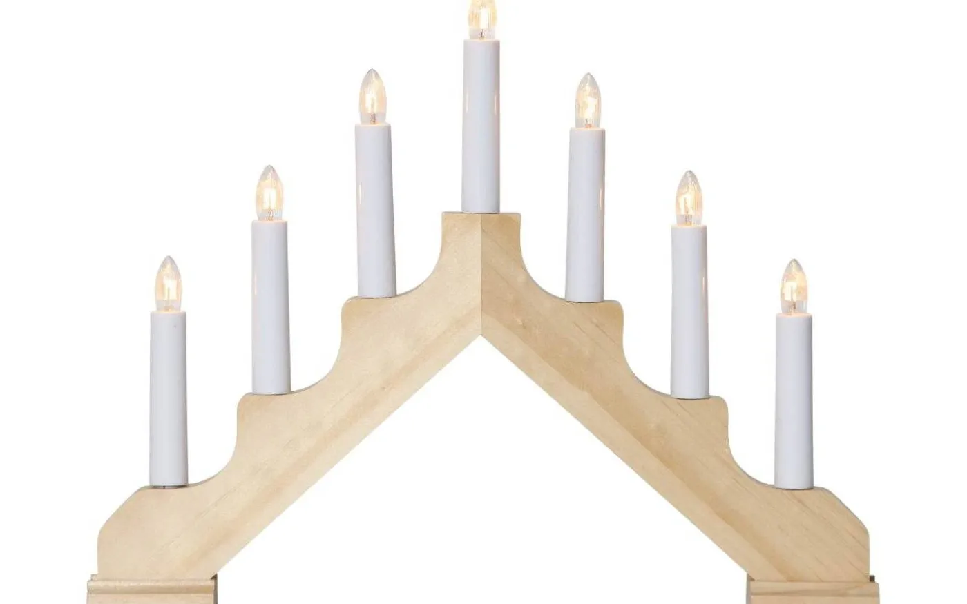 Ada Adventsljusstake 7L 30cm Natur