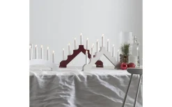 Ada Adventsljusstake Röd 30cm