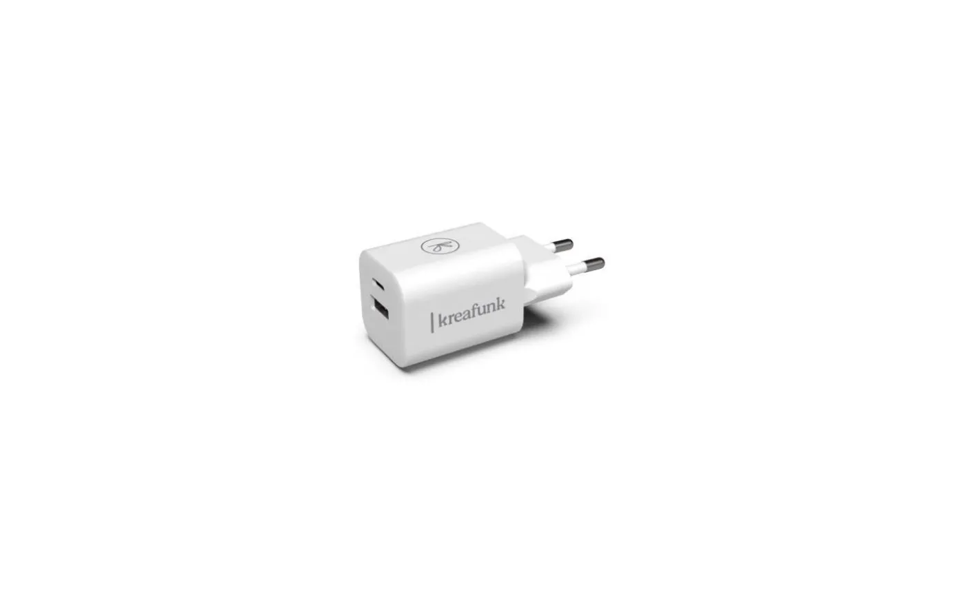 aDAPT Väggladdare USB-C / USB A Vit
