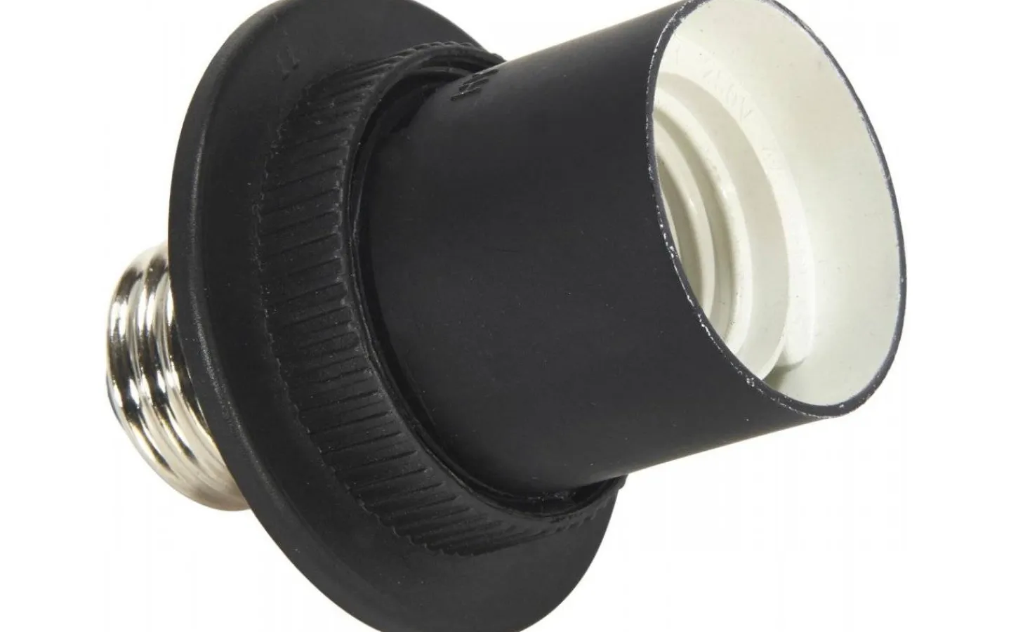 PR Home Adapter E27-E27 med skärmring* Belysningstillbehör