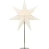 Visa Alla Julstjärnor|Julstjärnor På Fot<Markslojd Admira Julstjärna på Fot 45cm Stål/Vit