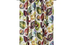 Mönstrade Gardiner<Svanefors A&E Gardin 2-pack Röd 2x145x250cm