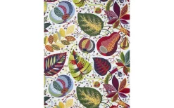 Mönstrade Gardiner<Svanefors A&E Gardin 2-pack Röd 2x145x250cm