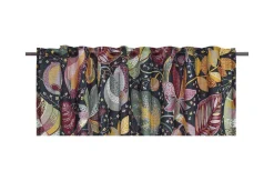 A&E Gardinkappa Bomullstyg Metervara Blå 50cm