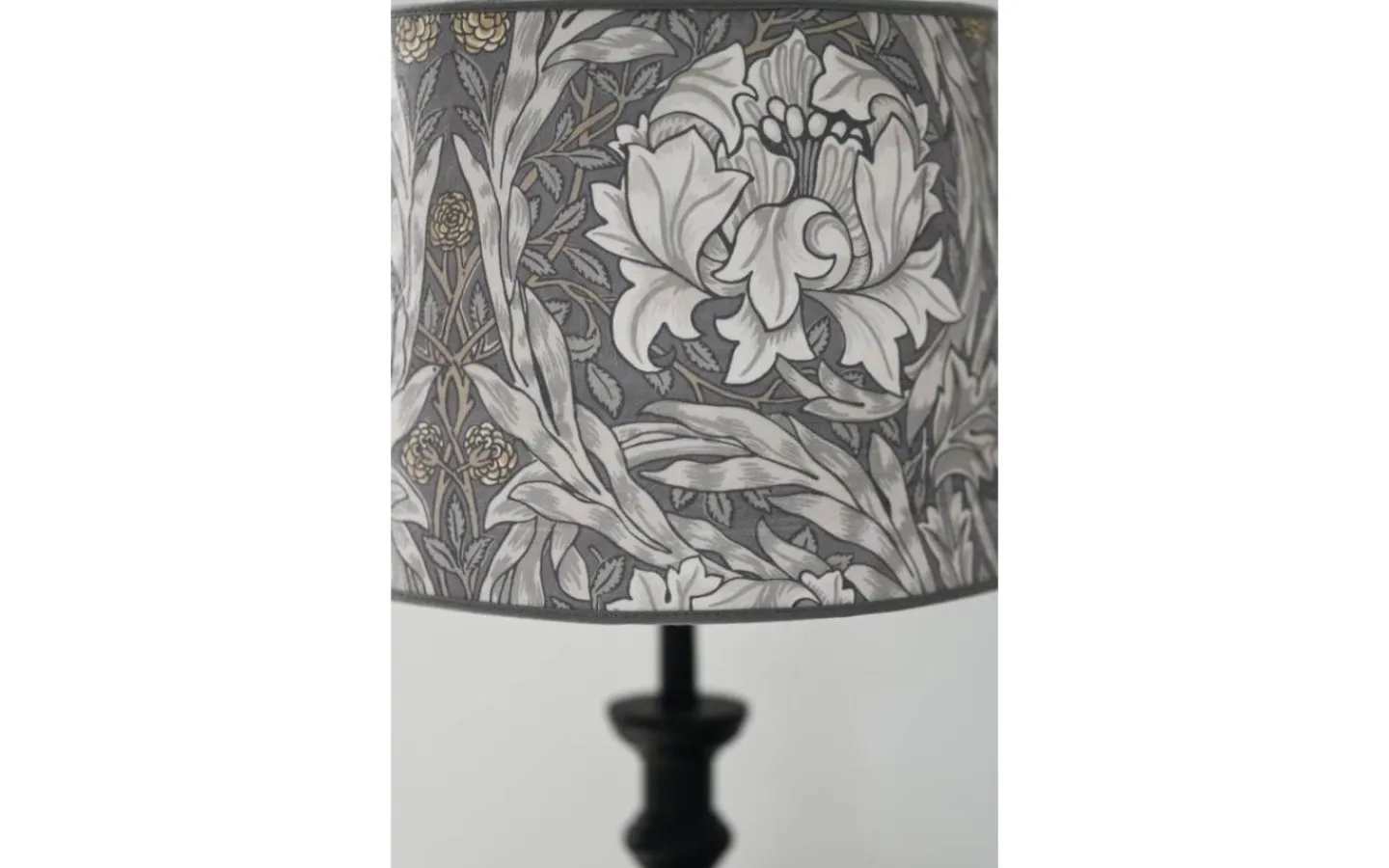 Hallbergs Africa Marigold Velvet Lampskärm Ø20cm Limestone William Morris* Mönstrade Lampskärmar