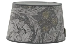 Hallbergs Africa Marigold Velvet Oval Lampskärm 30cm Limestone William Morris* Ovala Lampskärmar