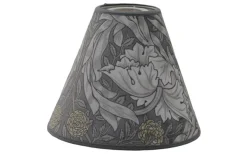 Hallbergs Africa Marigold Velvet Toppringsskärm Ø22cm Limestone William Morris* Toppringsskärmar