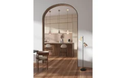 Agudo Golvlampa 2xE27 flerfärgad