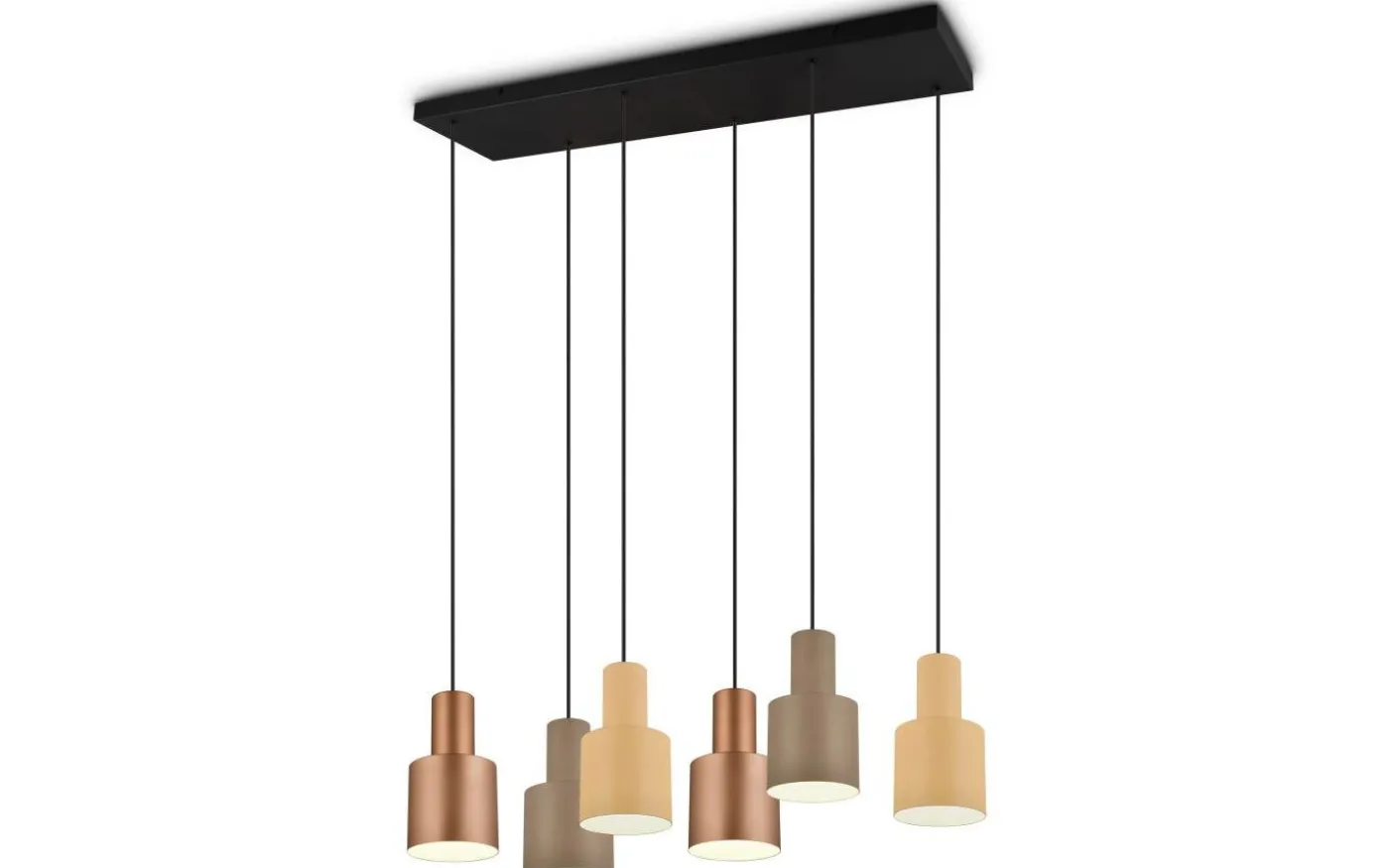 Agudo hänge 6-st E27 multicolor