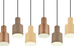 Agudo hänge 6-st E27 multicolor