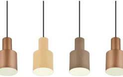 Avlånga Taklampor<Trio Lighting Agudo hänge 4-st E27 multicolor