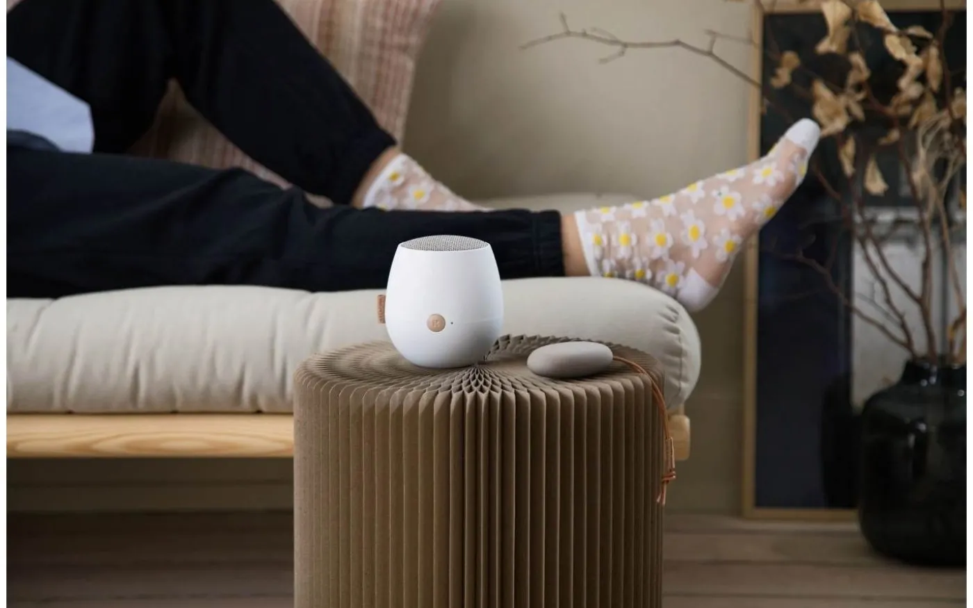 aJazz Trådlös Högtalare TWS Vit