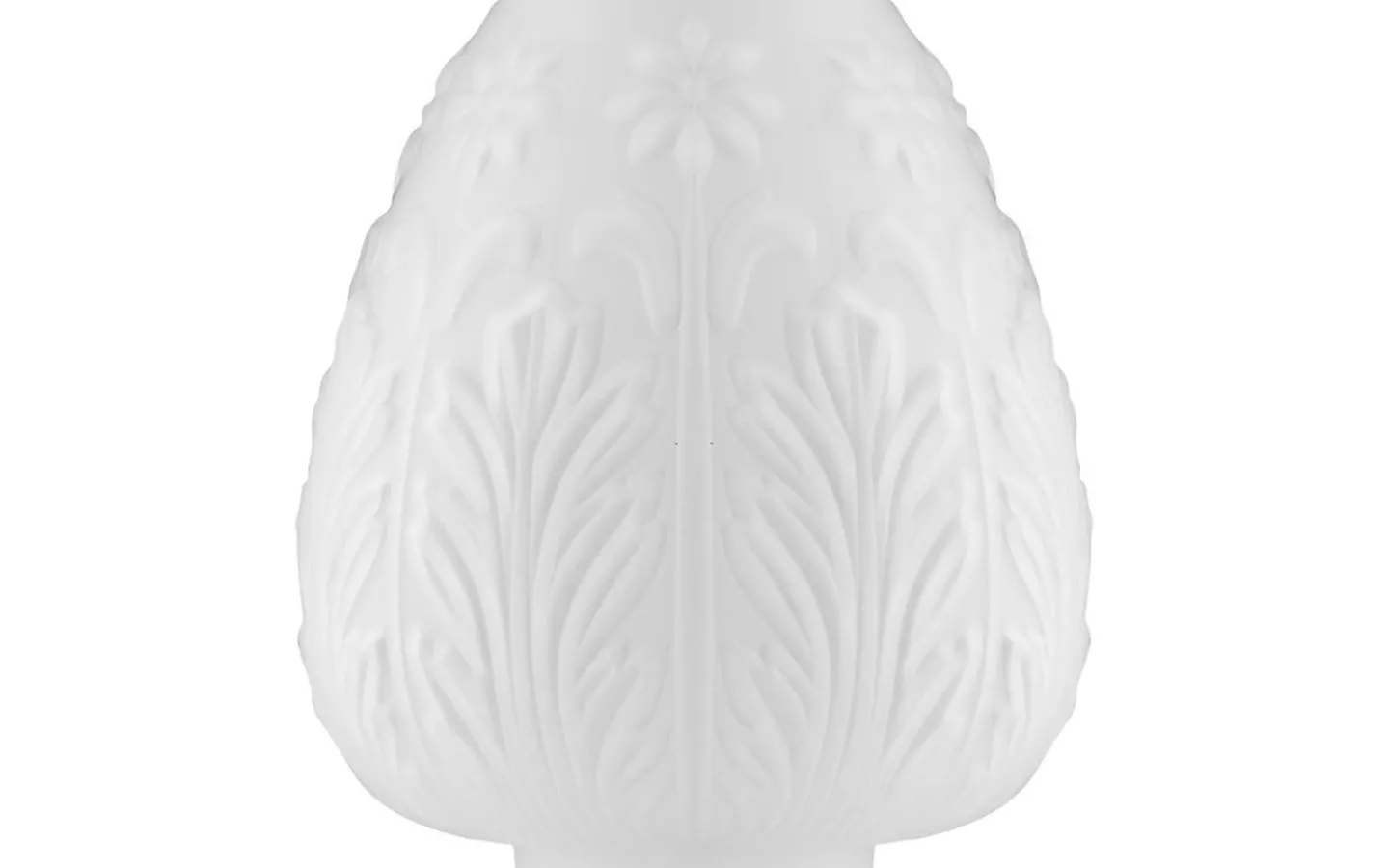 Fotogenskärmar<Karlskrona Lampfabrik Akantuskupa 85 - Mattblästrat klarglas