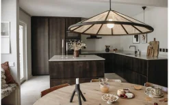 Akira Taklampa 70cm Svart/Natur