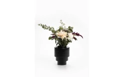 Akka Keramikvas Svart 19,5 cm