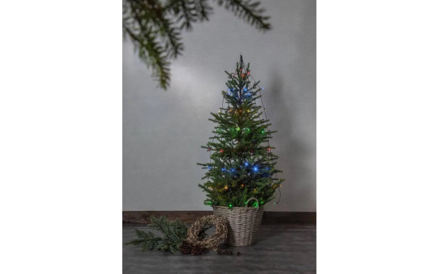 Batterislingor|Batterislingor Utomhus<Star Trading Akku Batteridriven Ljusslinga Multi 2,7m IP44