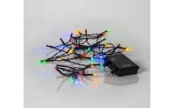 Star Trading Akku Batteridriven Ljusslinga Multi 2,8m IP44* Batterislingor|Batterislingor Utomhus