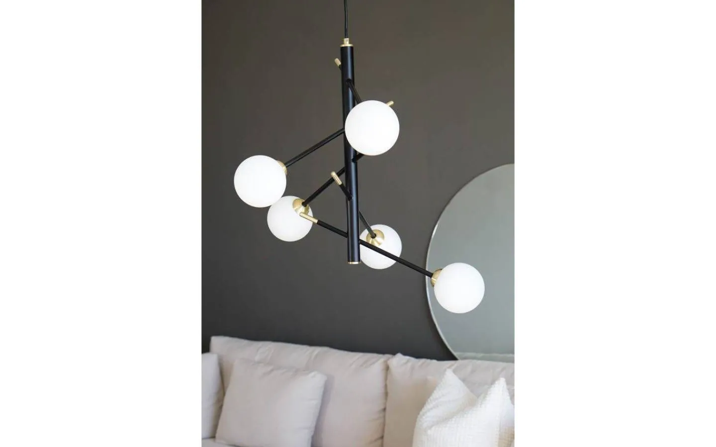 Aneta Akrobat 58cm Taklampa* Vardagsrum|Stora Taklampor Ø50-69 Cm