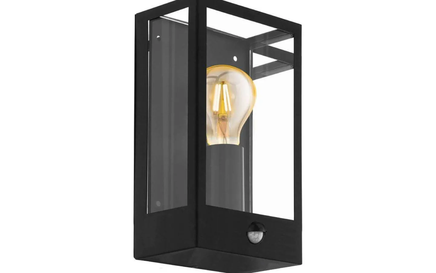 Eglo Alamonte Vägglampa med Sensor Svart IP44* Vägglampor Utomhus