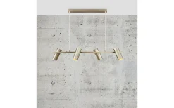 Avlånga Taklampor<Nordlux Alanis Taklampa 90cm Mässing