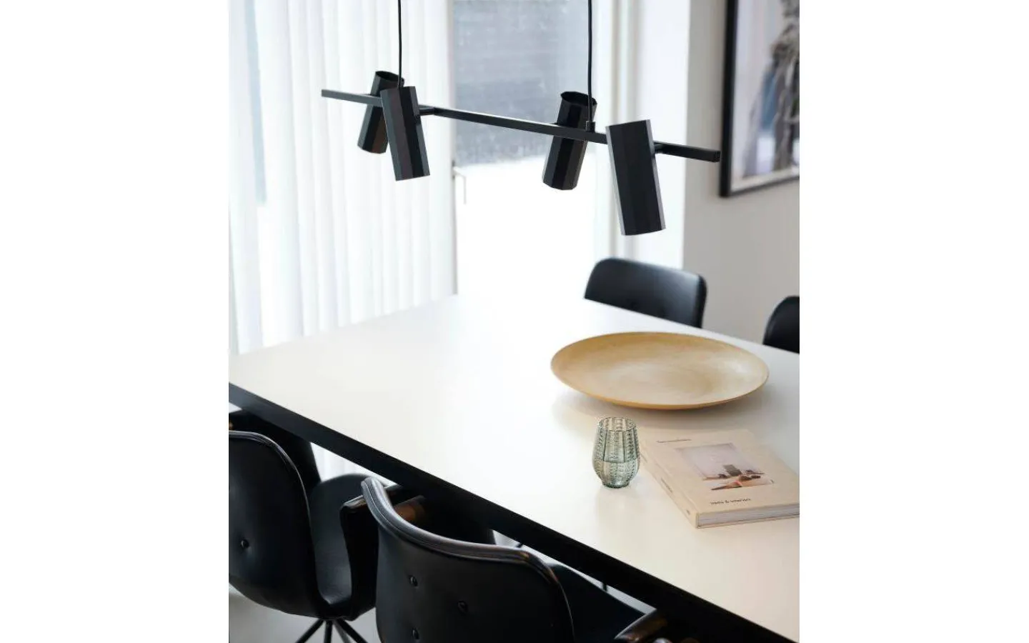 Nordlux Alanis Taklampa 90cm Svart* Avlånga Taklampor