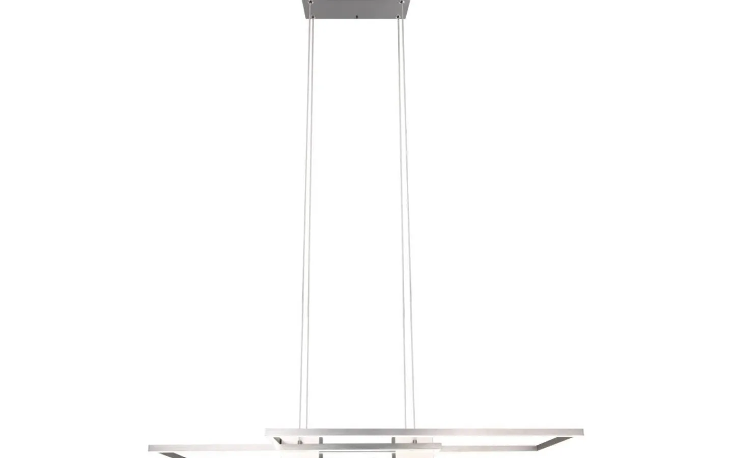 Trio Lighting Albany Taklampa LED i borstat stål* Avlånga Taklampor