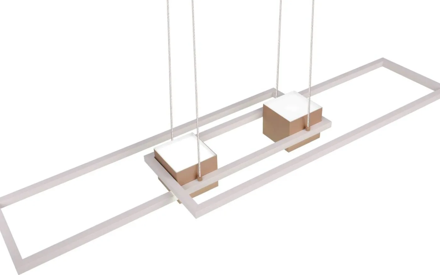 Albany Taklampa LED kaffebrun