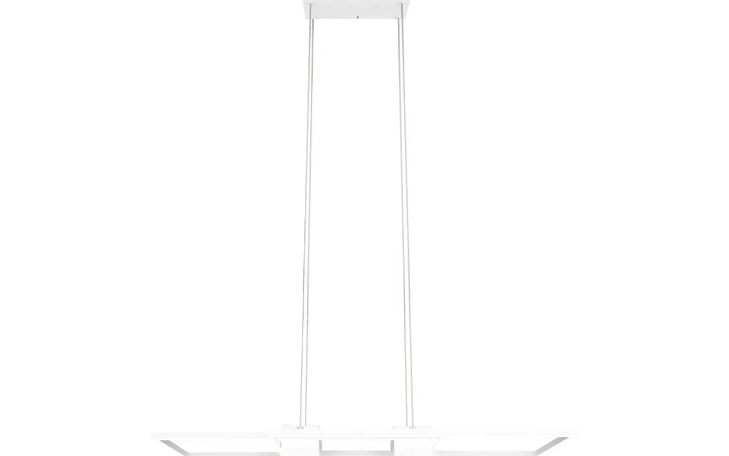 Trio Lighting Albany Takpendel LED matt vit* Avlånga Taklampor