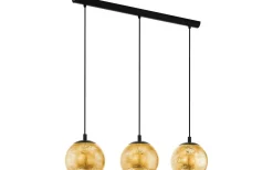 Eglo Albaraccin Taklampa 78cm Svart/Guld* Avlånga Taklampor