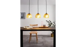 Eglo Albaraccin Taklampa 78cm Svart/Guld* Avlånga Taklampor