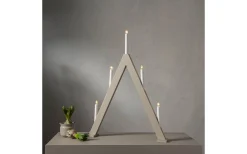 Albo Adventsljusstake 66cm Beige