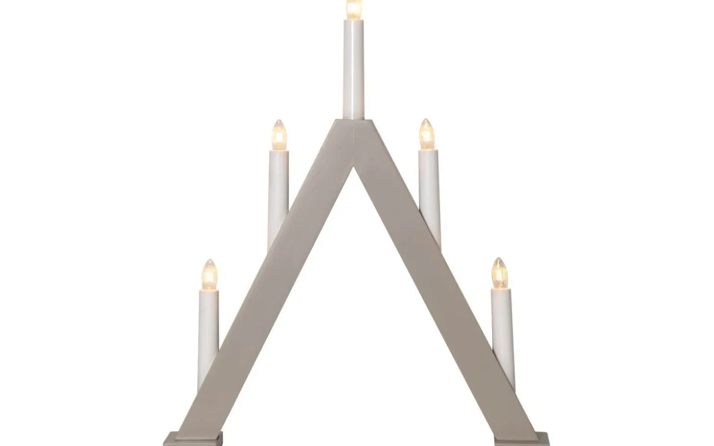 Albo Adventsljusstake 41cm Beige