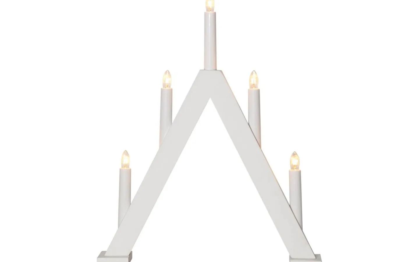 Adventsljusstakar 31-60 Cm<Star Trading Albo Adventsljusstake Vit 41cm
