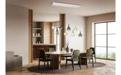 Avlånga Taklampor<Trio Lighting Aldea Takpendel 8 st 115cm E14 bärnsten/förkromad