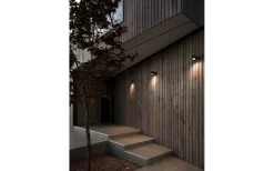 Badrum|Vägglampor Utomhus<Nordlux Aleria Vägglampa Svart IP44