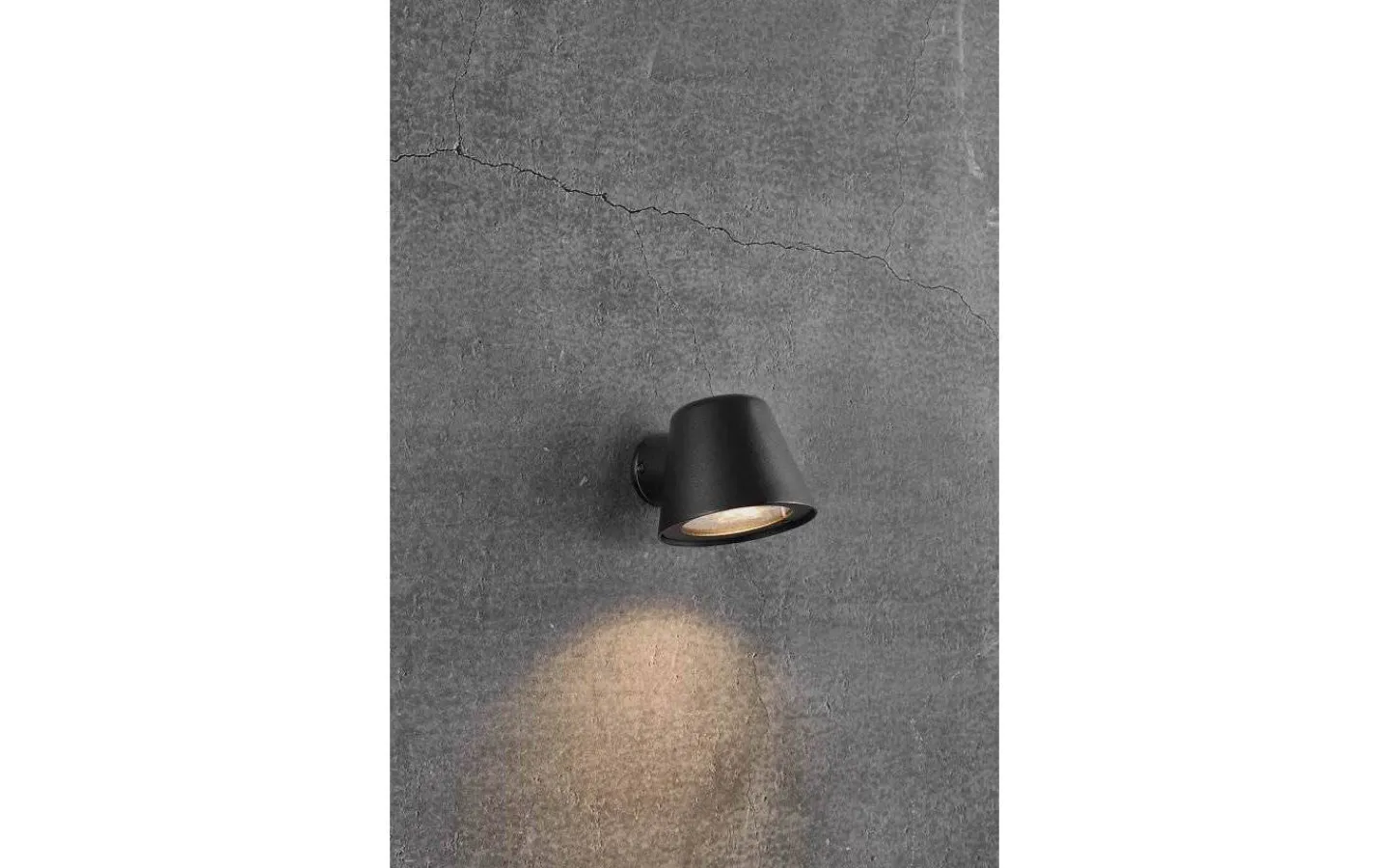 Badrum|Vägglampor Utomhus<Nordlux Aleria Vägglampa Svart IP44