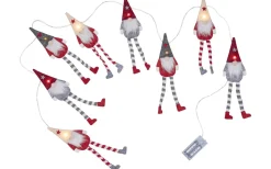 Alf Batteridriven Ljusslinga 1,4m Röd